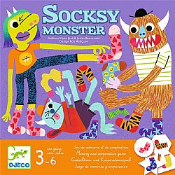 DJECO - Επιτραπέζιο *Socksy Monster*, 08526