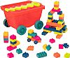 B TOYS - Καροτσάκι με Τουβλάκια 54pcs, 1991z