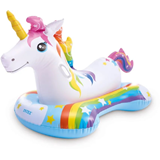 INTEX - Μονόκερος Φουσκωτός Ride-On 163 x 86cm, 57552np