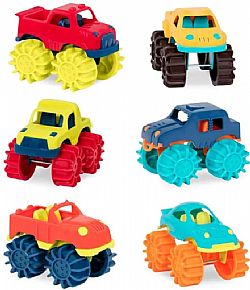 B TOYS - Σετ Οχήματα 6pcs *Thunder Monster Trucks*, 1807z