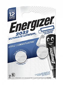 ENERGIZER - Μπαταρία CR2032 Lithium 3V, 2τεμ