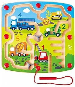 HAPE - Μαγνητικός Λαβύρινθος Ξύλινος *Construction Maze*, e1713