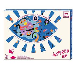 DJECO - Ζωγραφική με Χρωματιστή Αμμο INSPIRED BY Vassily Kandinsky, 09382