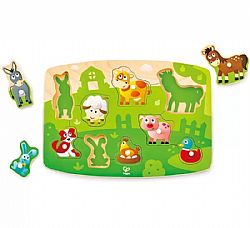 HAPE - Ενσφήνωμα 10pcs - Farmyard, e1408