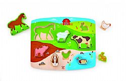 HAPE - Ενσφήνωμα 9τεμ - Farm Animal, e1454