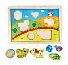 HAPE - Ενσφήνωμα 3σε1 12τεμ - Sunny Valley, e1601