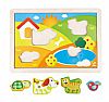 HAPE - Ενσφήνωμα 3σε1 12τεμ - Sunny Valley, e1601