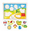 HAPE - Ενσφήνωμα 3σε1 12τεμ - Sunny Valley, e1601