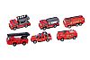 LUNA - Αυτοκίνητο Metal 1/64 Pullback *Fire Department*, 622252