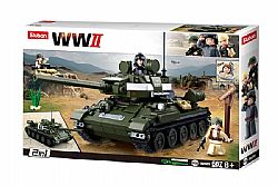 SLUBAN - WW2 - Allied Tank Hunter 687pcs, b0689