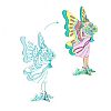 DJECO - Χαρτονοκατασκευές Ζωγραφικής 18pcs *Fairy World*, 08008