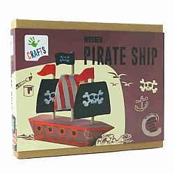 ANDREU TOYS - Κατασκευάζω Ξύλινο Πειρατικό Καράβι *Pirate Ship*, 1232012