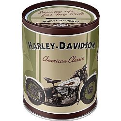 NOLSTAGIC - Κουμπαράς-Μολυβοθήκη Μεταλλικός *Harley Davidson Knucklehead*, 31002