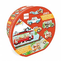 SCRATCH EUROPE - Παζλ Κουτί 80pcs 2in1 *On the Road*, 6181224