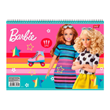 SALKO - Μπλοκ Ζωγραφικής Α4 40φύλλα 80gr - BARBIE, 3405