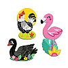 DJECO - Αυτοκόλλητα Μεγάλα BABY 62pcs *Birds*, 00058