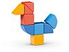 GEOMAG - MAGIC CUBE - Μαγνήτες Κατασκευών 9τεμ *Animals*, 208