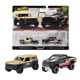 MATTEL - Αυτοκίνητα HOT WHEELS PREMIUM *Set of 2*, HRR77