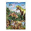 DINO - Παζλ NEON 100τεμ XL *Dinosaurs*, 39415
