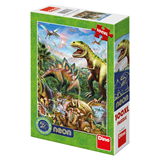 DINO - Παζλ NEON 100τεμ XL *Dinosaurs*, 39415