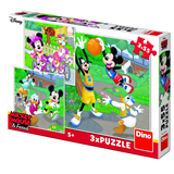 DINO - Παζλ  3x55τεμ *Mickey*, 33527