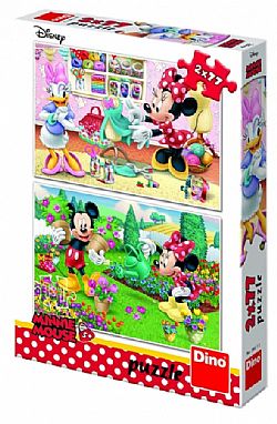 DINO - Παζλ  2x77τεμ *Minnie*, 38611