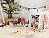 B TOYS - Συλλογή Ζώα της Φάρμας με Περίφραξη 60pcs, 2802z