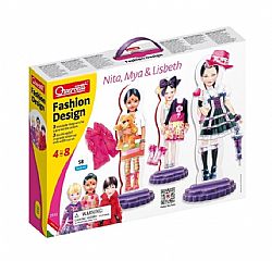 QUERCETTI - Ντύνω τις Κούκλες Μαγνητικά Ρούχα *Fashion Design* 58pcs, 2933