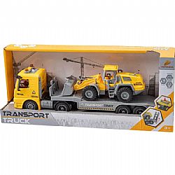 GNR - Φορτηγό με Μπουλντόζα 45cm Friction Ηχο/Φως, 90494