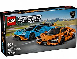 LEGO - SPEED CHAMPIONS - Lamborghini Revuelto and Huracan STO, 77238
