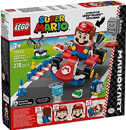 LEGO - SUPER MARIO - Kart-Interactive Lego Mario and Standard Kart, 72043