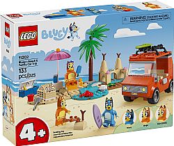 LEGO - BLUEY - Blueys Beach & Family Car Trip, 11202