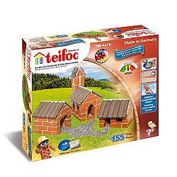 TEIFOC - Χτίζοντας με Τούβλα *ΧΩΡΙΟ* 155pcs, 4310