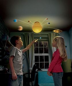 BRAINSTORM - Ηλιακό Σύστημα Οροφής Φωτιζόμενο *R/C Solar System*, E2002