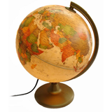 NOVA RICO - Υδρόγειος Σφαίρα MARCO POLO 26cm Φωτιζόμενη, Eλληνικά, 42613