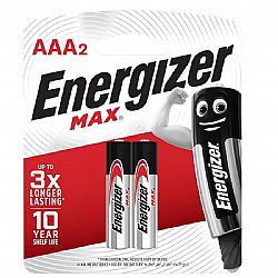 ENERGIZER - ALKALINE AAA MAX LR03, 1,5V, 2pcs