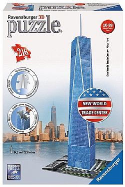 RAVENSBURGER - Παζλ 3D 216τεμ - One World Trade Center, 12562